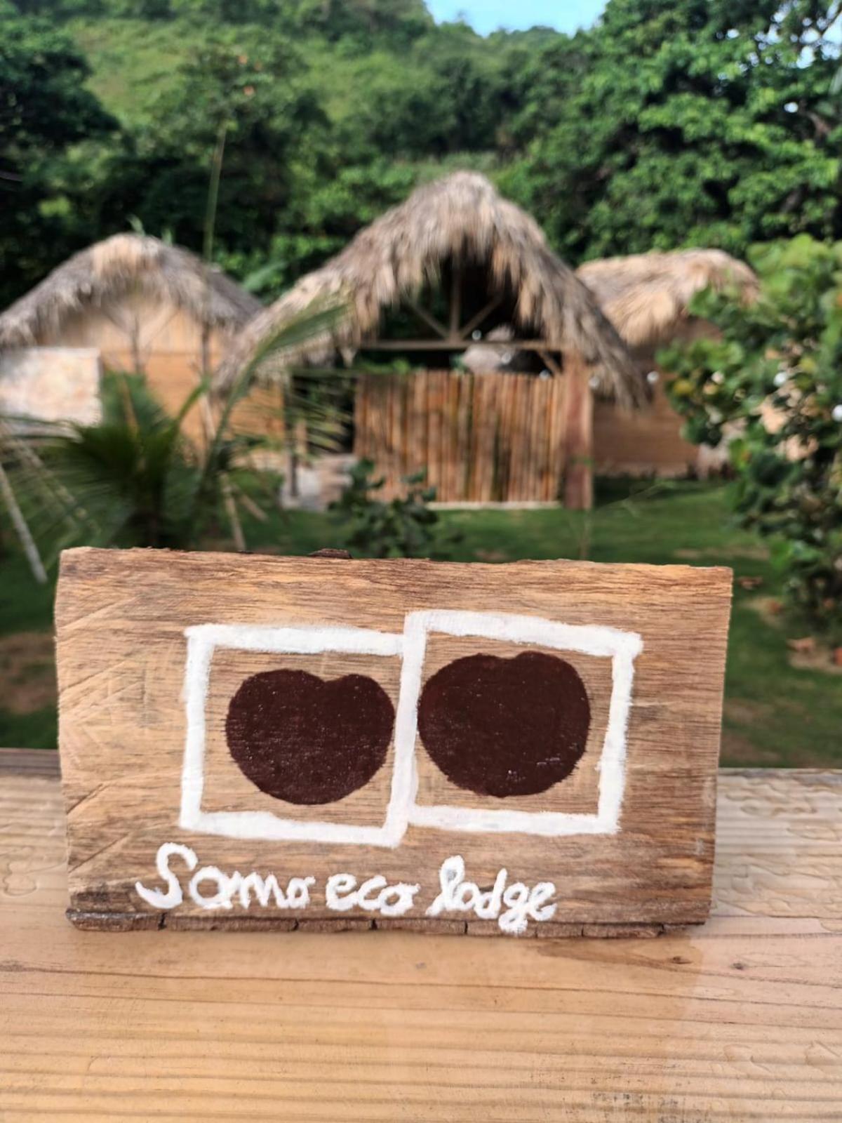 Samo Eco Lodge Las Terrenas Exteriör bild